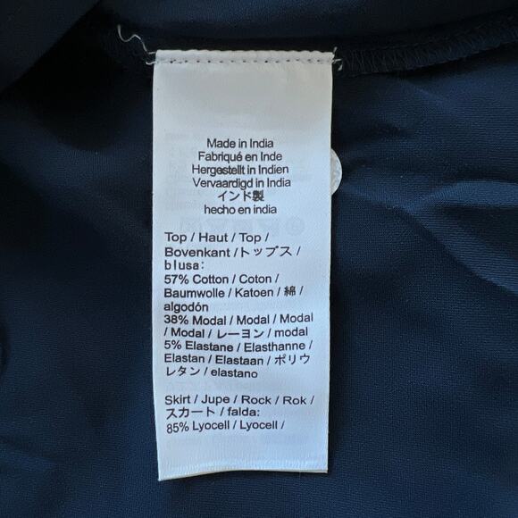 J Crew Gathered Waist Mixy Dress In Stripe Small - Picture 9 of 13